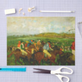 Papier Mousseline Edgar Degas Équitation (Artisanat)