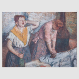 Papier Mousseline Edgar Degas - Femmes en repassage