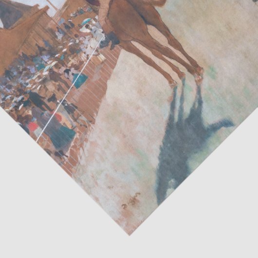 Papier Mousseline Edgar Degas - La Parade (Détail)