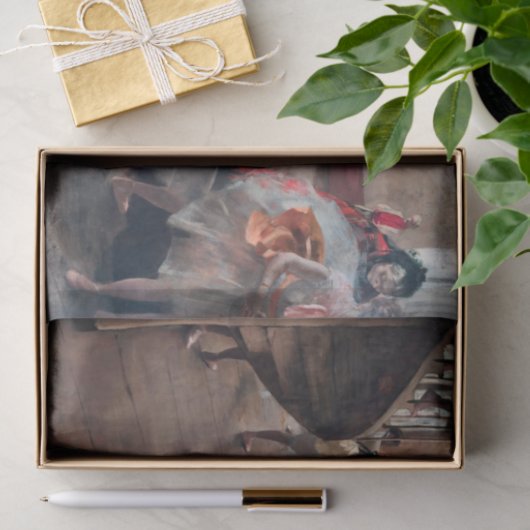 Papier Mousseline Edgar Degas - La répétition (Cadeau)