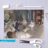 Papier Mousseline Edgar Degas - La répétition du ballet sur scène (Artisanat)