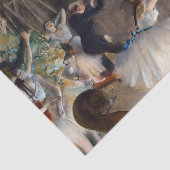 Papier Mousseline Edgar Degas - La répétition du ballet sur scène (Détail)