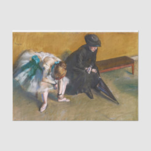 Papier Mousseline Edgar Degas - L'Attente