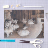 Papier Mousseline Edgar Degas - Répétition de ballet sur scène (Artisanat)