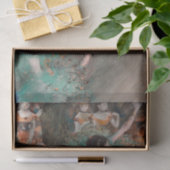 Papier Mousseline Edgar Degas - Swaying Dancer / Danseuse en vert (Cadeau)