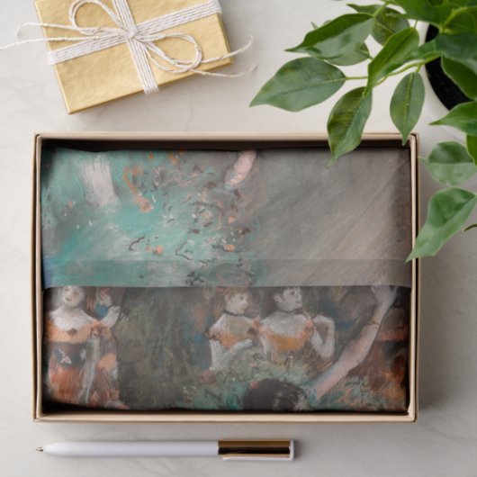 Papier Mousseline Edgar Degas - Swaying Dancer / Danseuse en vert (Cadeau)
