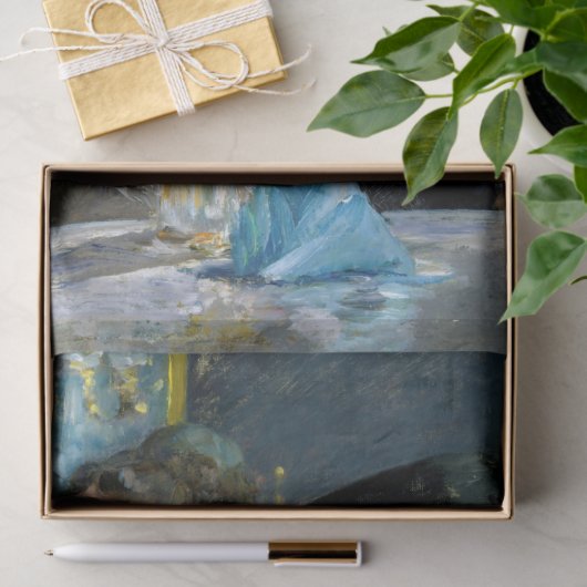 Papier Mousseline Edouard Manet - Au Café (Cadeau)