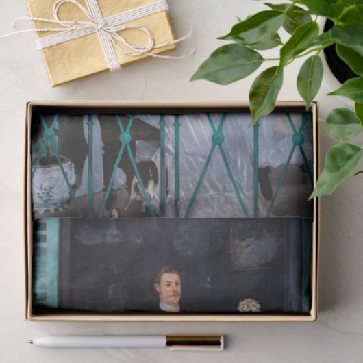 Papier Mousseline Edouard Manet - Balcon / Le Balcon (Cadeau)