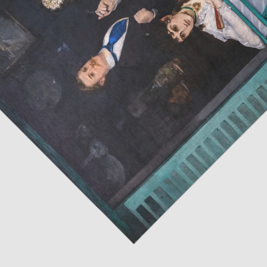 Papier Mousseline Edouard Manet - Balcon / Le Balcon (Détail)