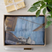 Papier Mousseline Edouard Manet - Bateau (Cadeau)