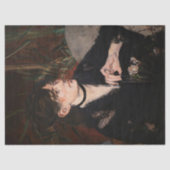 Papier Mousseline Edouard Manet - Berthe Morisot avec un ventilateur (Recto)
