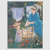 Papier Mousseline Edouard Manet - Blanchisserie
