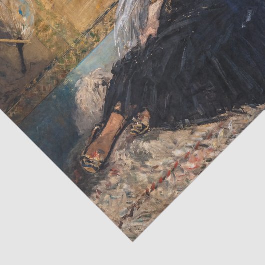 Papier Mousseline Edouard Manet - Dame aux Éventails (Détail)