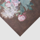 Papier Mousseline Edouard Manet - Fleurs dans un Vase de Cristal (Détail)