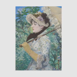 Papier Mousseline Edouard Manet - Jeanne / Printemps