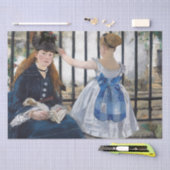 Papier Mousseline Edouard Manet - Le Chemin De Fer (Artisanat)