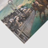 Papier Mousseline Edouard Manet - Les Courses à Longchamp (Détail)