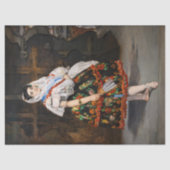 Papier Mousseline Edouard Manet - Lola de Valence (Recto)