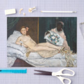 Papier Mousseline Edouard Manet - Olympia (Artisanat)