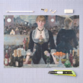 Papier Mousseline Edouard Manet - Un bar aux Folies-Bergere (Artisanat)