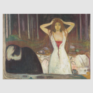Papier Mousseline Edvard Munch - Ashes