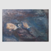 Papier Mousseline Edvard Munch - Autoportrait avec cigarette (Recto)