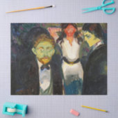 Papier Mousseline Edvard Munch - Jealousy (Artisanat)