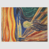 Papier Mousseline Edvard Munch - Le cri 1910 (Recto)