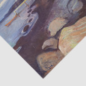 Papier Mousseline Edvard Munch - Melancholy (Détail)
