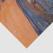 Papier Mousseline Edvard Munch - Mort dans la salle de tests v2 (Détail)