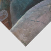 Papier Mousseline Edvard Munch - Nuit d'été, Enger sur la plage (Détail)