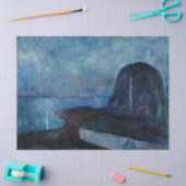 Papier Mousseline Edvard Munch - Nuit étoilée 1893 (Artisanat)