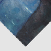 Papier Mousseline Edvard Munch - Nuit étoilée 1893 (Détail)
