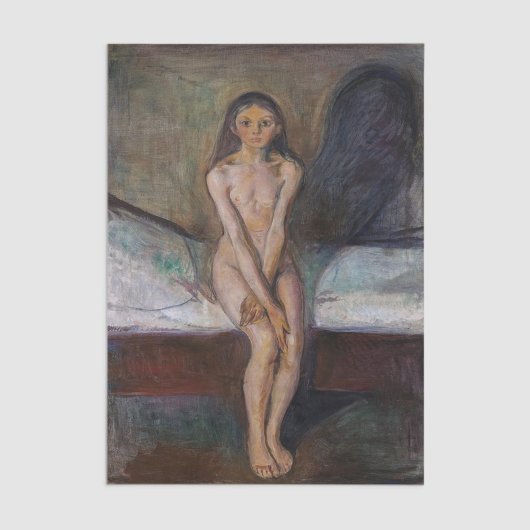 Papier Mousseline Edvard Munch - Puberté