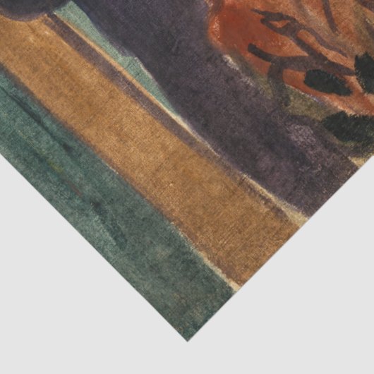 Papier Mousseline Edvard Munch - Séparation (Détail)