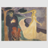 Papier Mousseline Edvard Munch - Séparation (Recto)