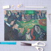 Papier Mousseline Edvard Munch - Table de roulette à Monte Carlo (Artisanat)