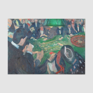 Papier Mousseline Edvard Munch - Table de roulette à Monte Carlo
