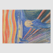Papier Mousseline Edvard Munch - The Scream 1895 (Recto)