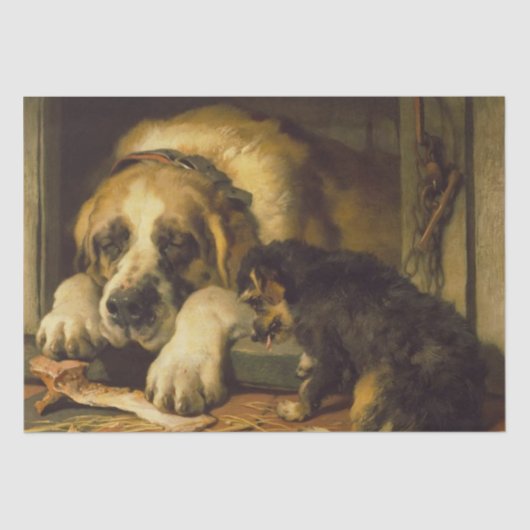 Papier Mousseline Edwin Landseer| Découpage des miettes douteuses (Recto)