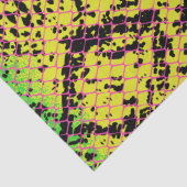 Papier Mousseline Effet Évolutivité de serpent avec découpage de lig (Détail)