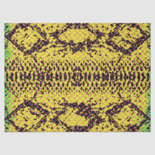 Papier Mousseline Effet Évolutivité de serpent avec découpage de lig