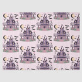 Papier Mousseline Éffrayant mignon motif (Recto)