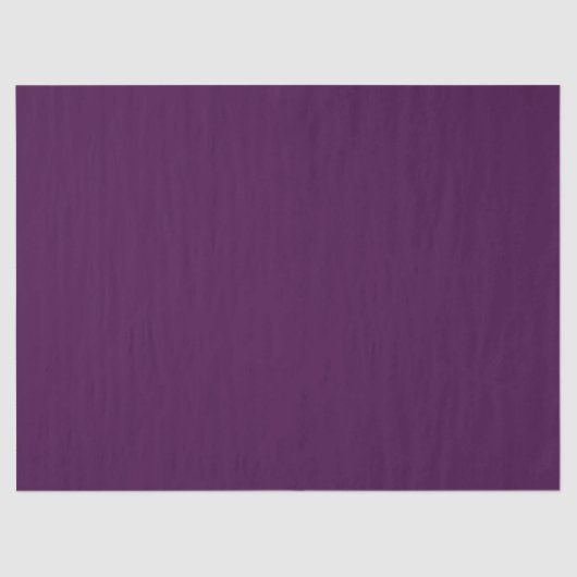 Papier Mousseline Eggplant Purple Solid (Recto)