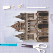 Papier Mousseline Église en papier de tissus (Artisanat)