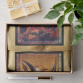 Papier Mousseline Église Saint-Michel-Vanquishing Devil as Medieval  (Cadeau)