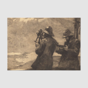 Papier Mousseline Eight Bells, 1887 par Winslow Homer