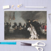 Papier Mousseline El Jaleo par John Singer Sargent (Artisanat)