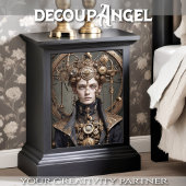 Papier Mousseline Eleanor the Steampunk Empress - Découpage -