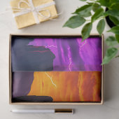 Papier Mousseline Electric Desert Storm – Neon Southwest Fantasy Dec (Cadeau)